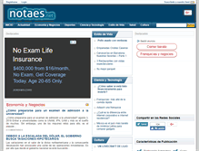 Tablet Screenshot of notaes.net